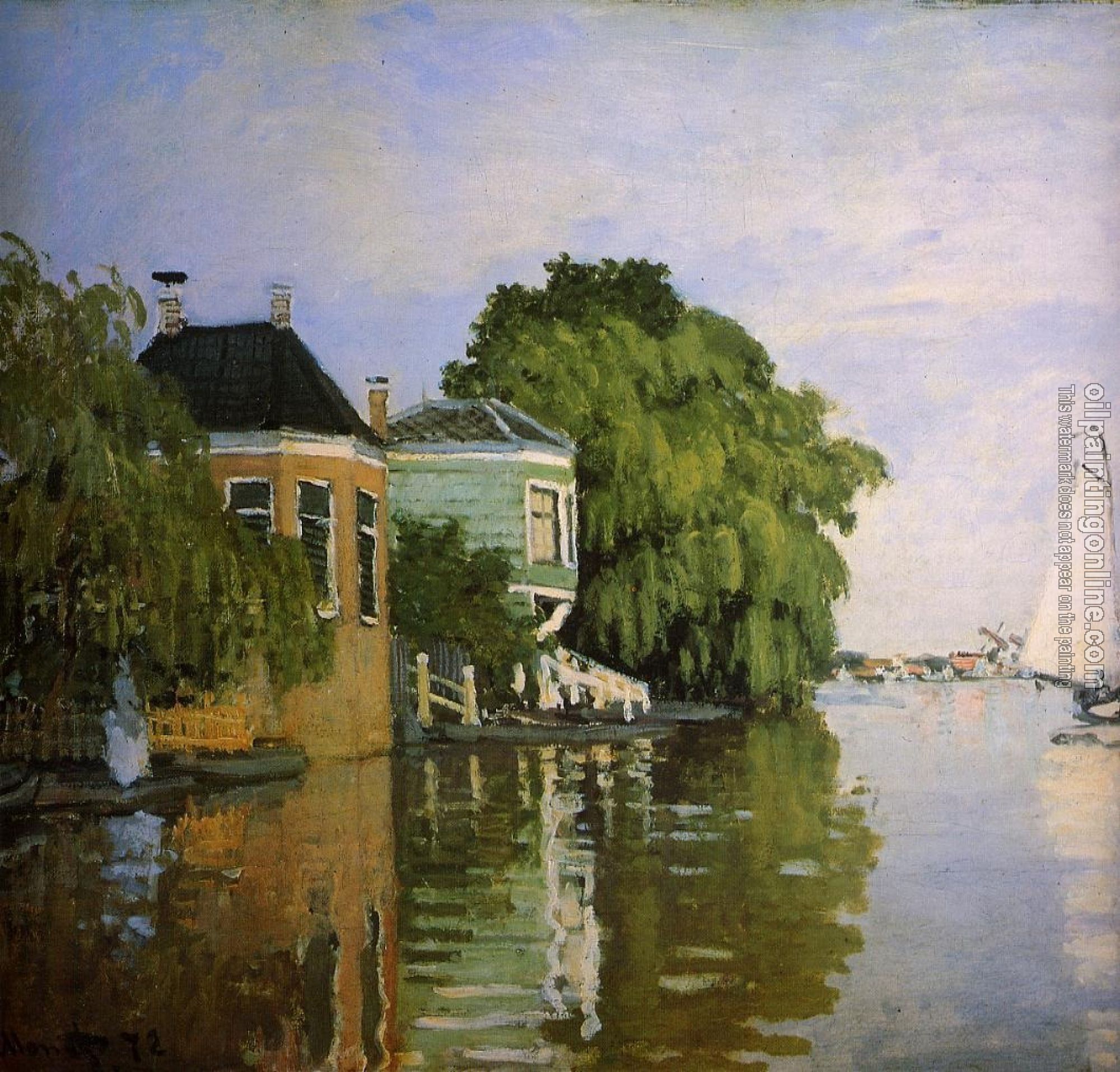 Monet, Claude Oscar - Zaandam